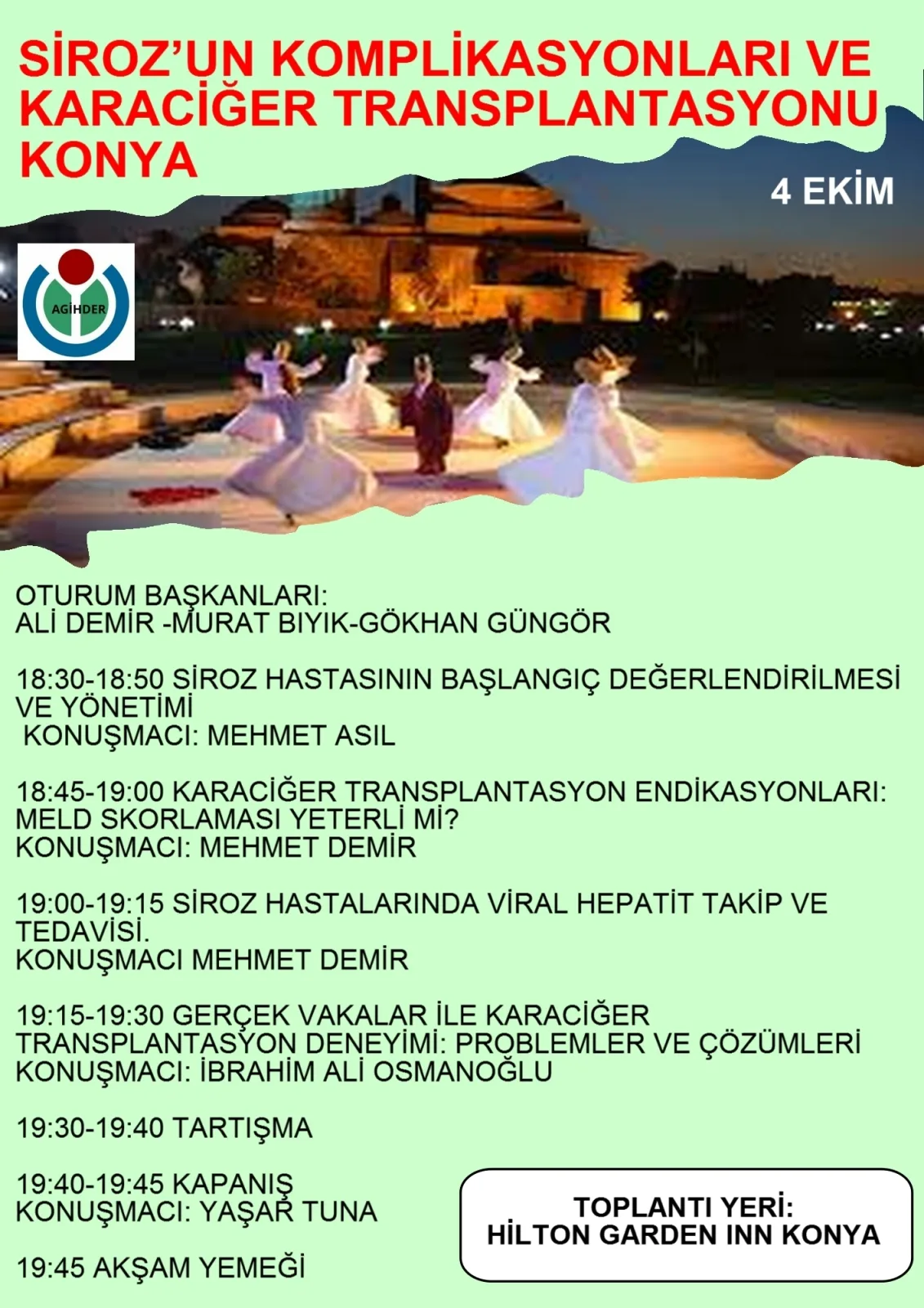Siroz'un Komplikayonları ve Karaciğer Transplantasyonu Konya