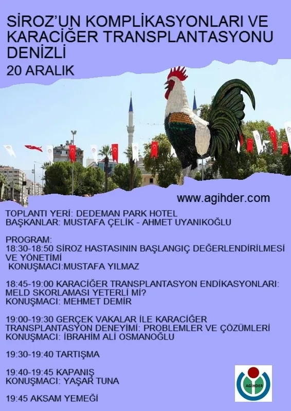 Siroz'un Komplikayonları ve Karaciğer Transplantasyonu Denizli